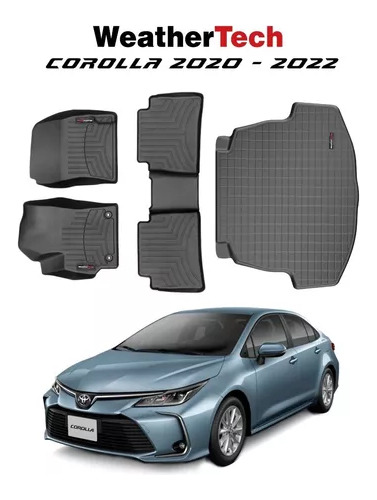 Alfombras Weathertech Toyota Corolla 2020-2022 