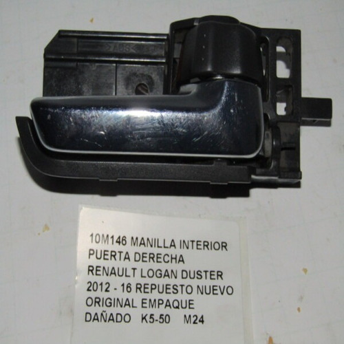 Manilla Interior Puerta Derecha Renault Logan Duster 2012-16