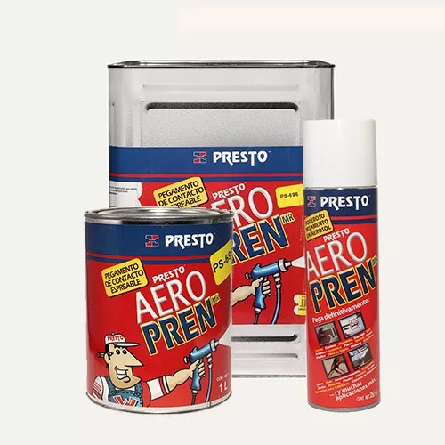 Aeropren Pegamento Espreable Ps-610 Amarillo 1 Lt