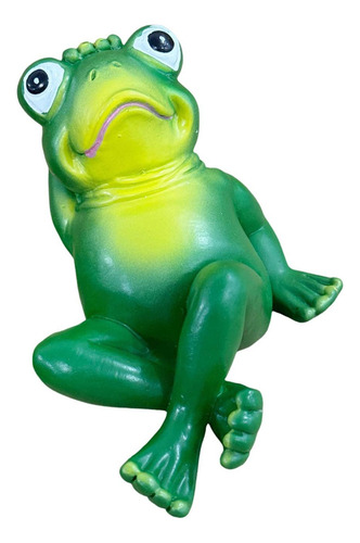 L Estatua De Rana, Estatua De Jardín, Adorno Estilo C