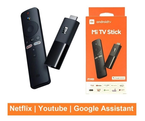 Xiaomi Mi Tv Stick Chromecast Streaming Netflix Smart Tv Fhd