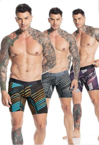 Boxer Largo Hombre Tarrao Microfibra Estampado Combo X6