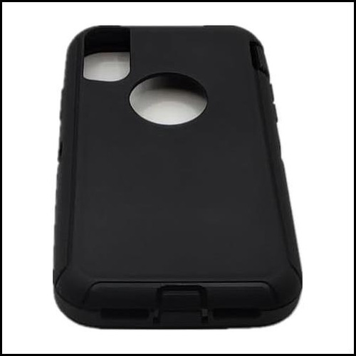 Funda Exterior Tpe Compatible Otterbox Defender iPhone XR Negro.