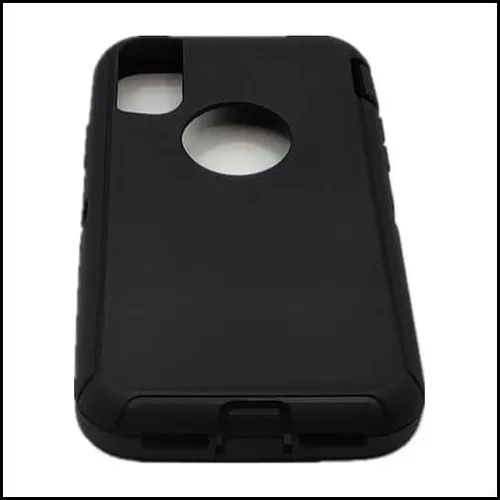 Funda Exterior Tpe Compatible Otterbox Defender iPhone XR Negro.