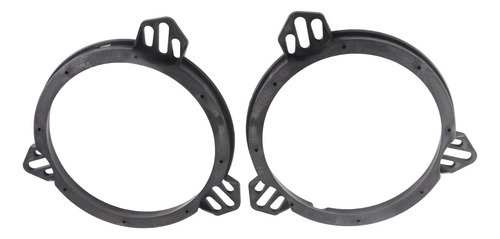 Speaker Frame Spacer Rings 2pcs Adapter Mount 6.5 Inch Black