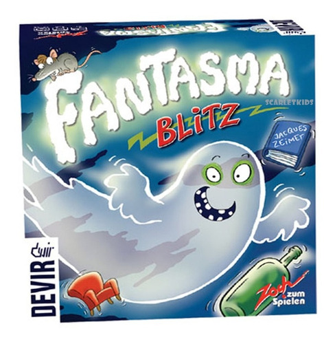 Fantasma Blitz Español Juego De Mesa Devir Scarlet Kids