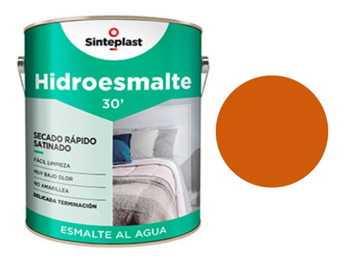 Recuplast Hidroesmalte Brillante Naranja  1 Litro