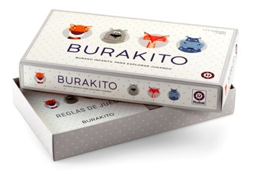 Imagen 2 de 5 de Burakito Juego De Mesa Burako Infantil Niños Ruibal Original