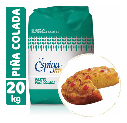 Harina Piña Colada 20kg Espigamix