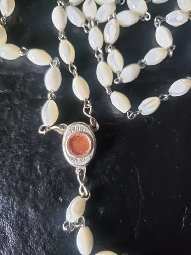 Rosario Nácar, Cruz, Tierra Santa, Medalla Virgen, Jerusalén (Usado)