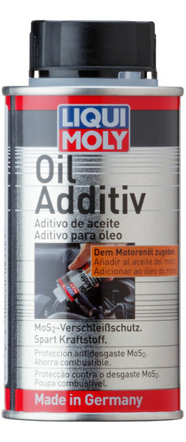Liqui Moly Oil Additiv Mos2: Aditivo Anti Fricción 150ml