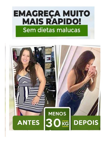 Poderosa Fórmula Emagrecedora 100% Natural 10kg Em 30 Dias