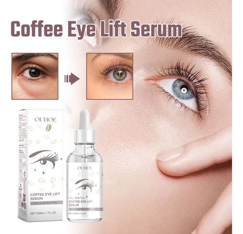 Cafeína Firma Olheiras E Remove Bolsas Oculares 30 Ml