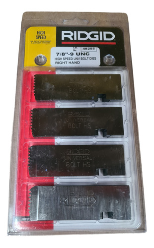 Peines De Tarraja De 7/8 -9 Unc Alta Vel Dcha Ridgid 48255