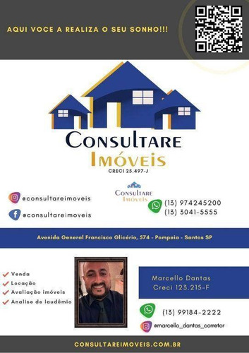 Imagem 23 de 23 de Apartamento Com 3 Dormitórios À Venda, 110 M² Por R$ 472.000,00 - Itararé - São Vicente/sp - Ap6491