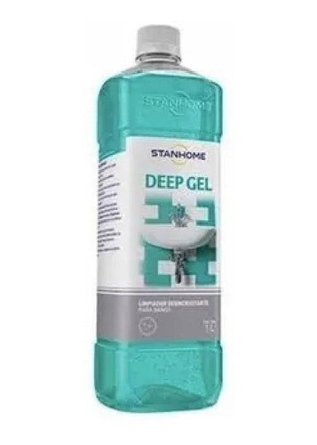 Deep Gel Limpiador Desincrustante Baño Limpieza Profunda 