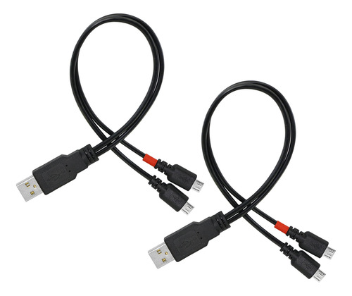 Pngknyocn Cable Divisor Micro Usb De 12 Pulgadas Usb 2.0 Tip