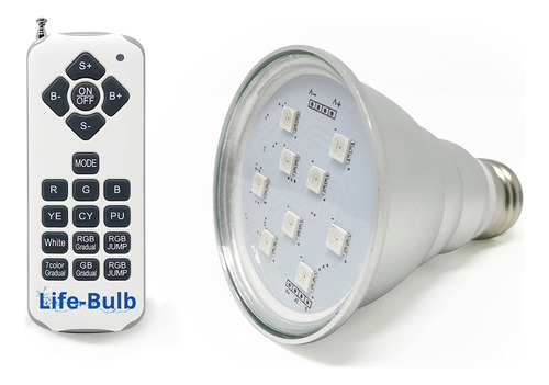 Life-bulb Bombilla Led De Spa De Color De 120 V Con Control.