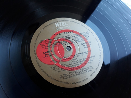 The Elite - Disco Vinilo (Usado)