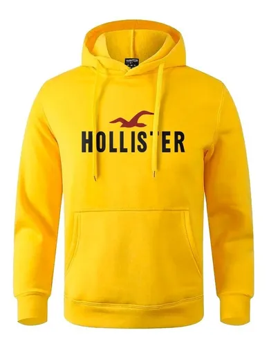 Moletom Hollister Amarelo Original MercadoLivre