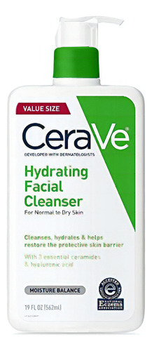 Cerave Limpiador Facial Hidratante Sin Espuma 562 Ml