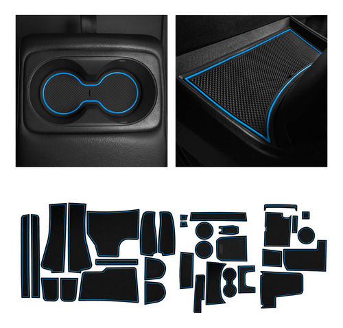 Cupholderhero Compatible Con Ford Edge Accessories - Premiu.