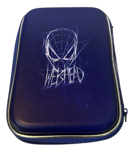 Cartuchera Canopla Spiderman Eva 1 Piso Rígida Mooving Color Azul Spiderman 06101 1 Piso Evaazul Spiderman 06101