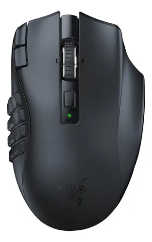 【美品】Razer Naga V2 Hyperspeed ワイヤレス Mouse Gamer Razer Naga V2 Hyperspeed Wireless Sem fio 19 Botões