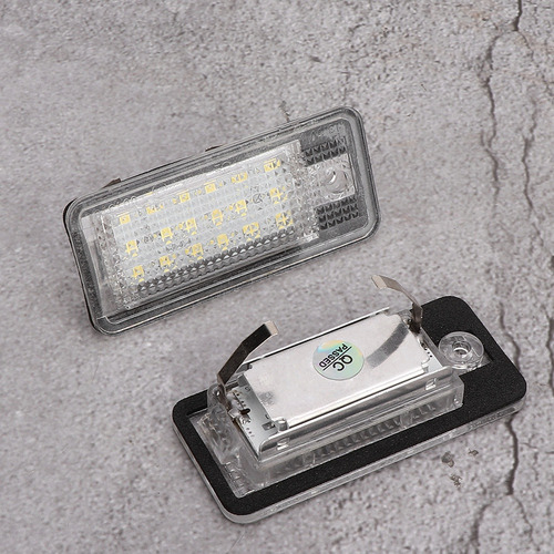1 Par De Luces Led Traseras Para Matrícula, Aptas Para Matrí