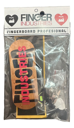 Fingerboard Completo Finger Industries. Envíos Sin Cargo.-