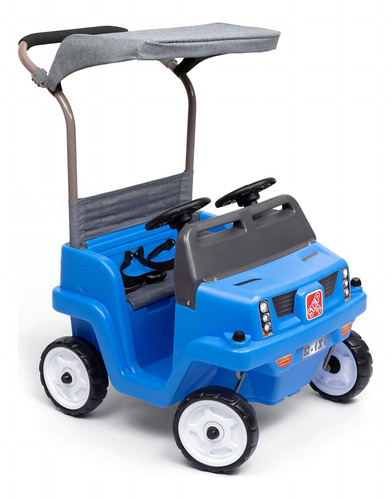 Coche De Empuje Para Niños Doble Conductor Azul Step2