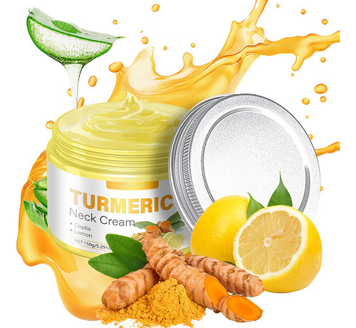 Crema Hidratante Y Lifting Para Cuello I Turmeric Coptis Lem