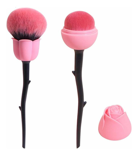 Brochas De Maquillaje Coshine Pro Enchanted Rose Flower, Par