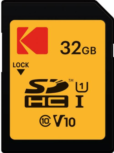 Cartão de memória Kodak EKMSD32GHC10K  Premium Performance 32GB