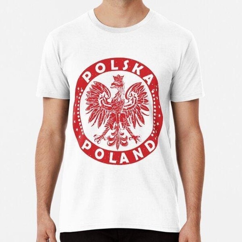 Remera Polska Águila Polaca Vintage Lamentando Polonia Escud