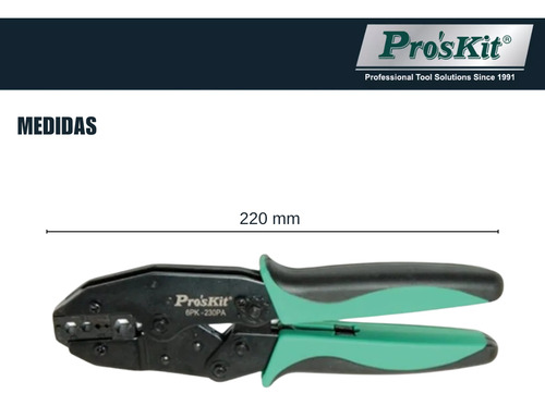 Pinza Crimpeadora Conectores Coaxil Belden Proskit 6pk-230pa