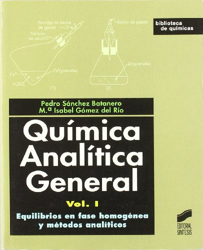 Libro Química Analítica General Vol I De Pedro Sánchez Batan