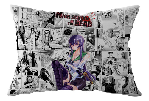 Saeko Busujima Highschool Of The Dead Cojin Anime 22x30cm 8