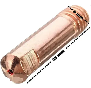 Punta Pico Tubo De Contacto 0.8mm Mb15 Plus 15 Smg