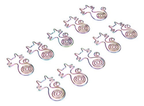 Lindos Clips De Papel Con Forma De Gato, 100 Piezas, Colorid