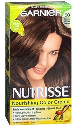 Tinte Nutrisse Garnier - Chocolate Natural 50 - Pack 2