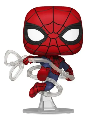 Boneco Funko Pop Homem Aranha Homem Aranha Com Teia