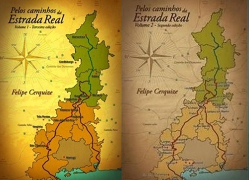 Livro Pelos Caminhos Da Estrada Real - Volumes 1 E 2