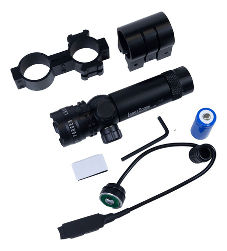 Mira Laser Verde Scope 22mm Airsoft - Rossi