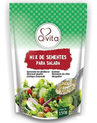 Mix De Sementes P/ Salada Q-vita 150g