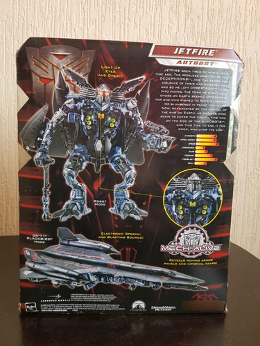 Transformers Jetfire Autobot, Revenge Of The Fallen, Hasbro (Usado)
