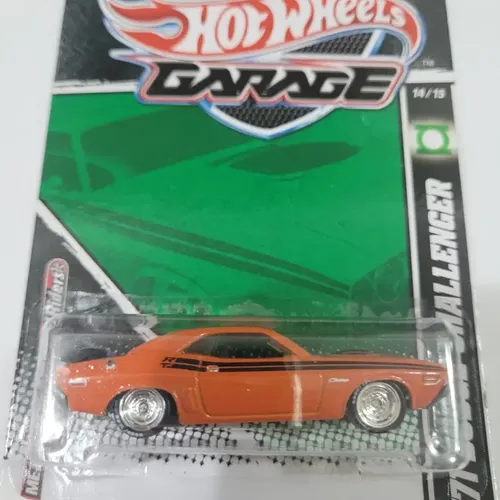 Hot Wheels Garage 71 Dodge Challenger Lanterna Verde | MercadoLivre