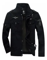 Comprar Chaquetas Estilo Militar Chamarra Abrigos Hombre Cremallera