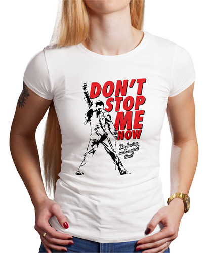 Polo Dama Don't Stop Me Now (d1693 Boleto.store)