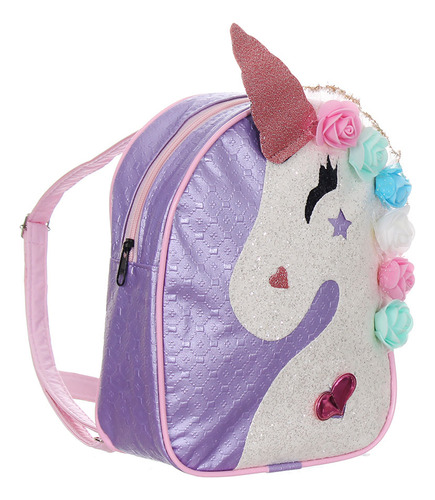 Bolsa Mochila Infantil Barata De Unicornio Escolar Meninas